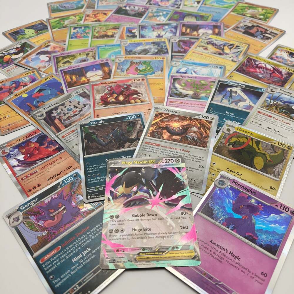 Pokemon TCG Bundle Lot - Mega Mawile EX Ultra Rare + Holos Rares Collection